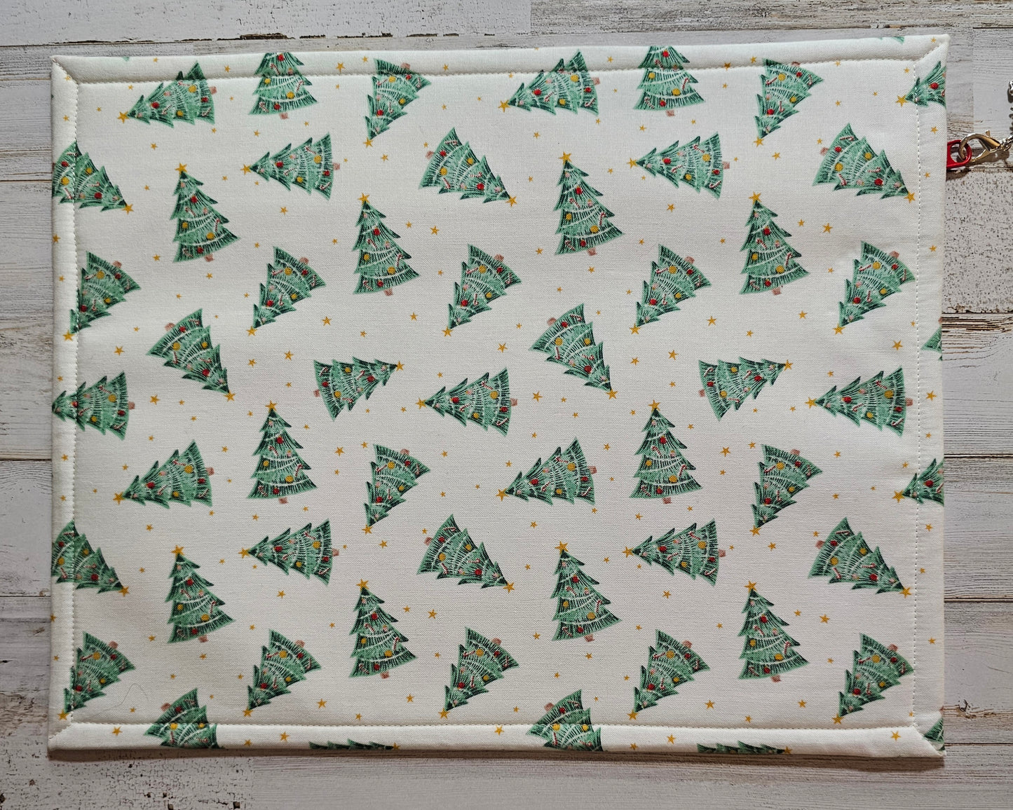 Project Bag - 11" X 14" - Christmas Stockings and Christmas Trees - Discounted