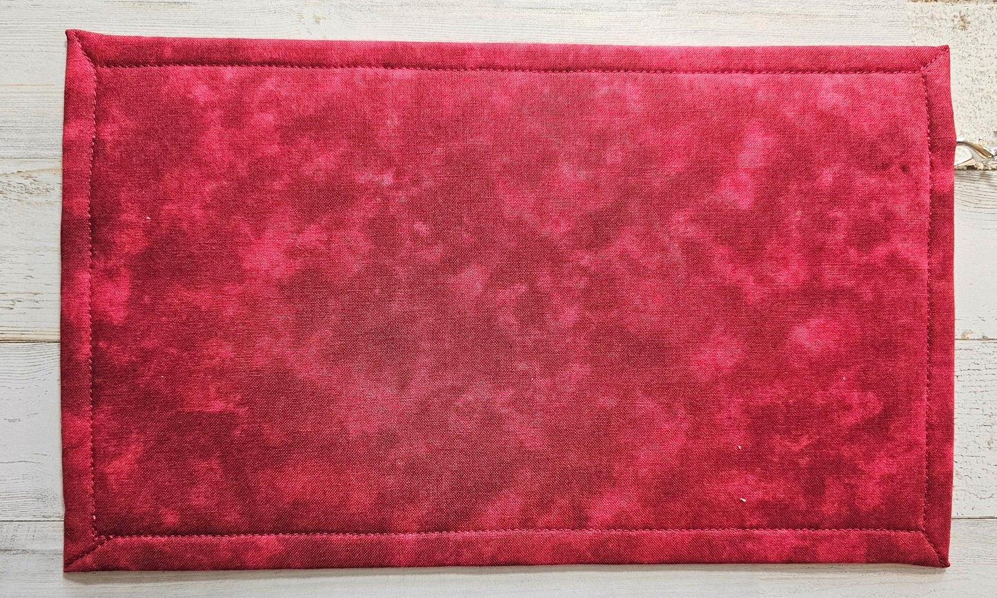 Pouch 6.5" x 11" - Winter Deer and Bunnies