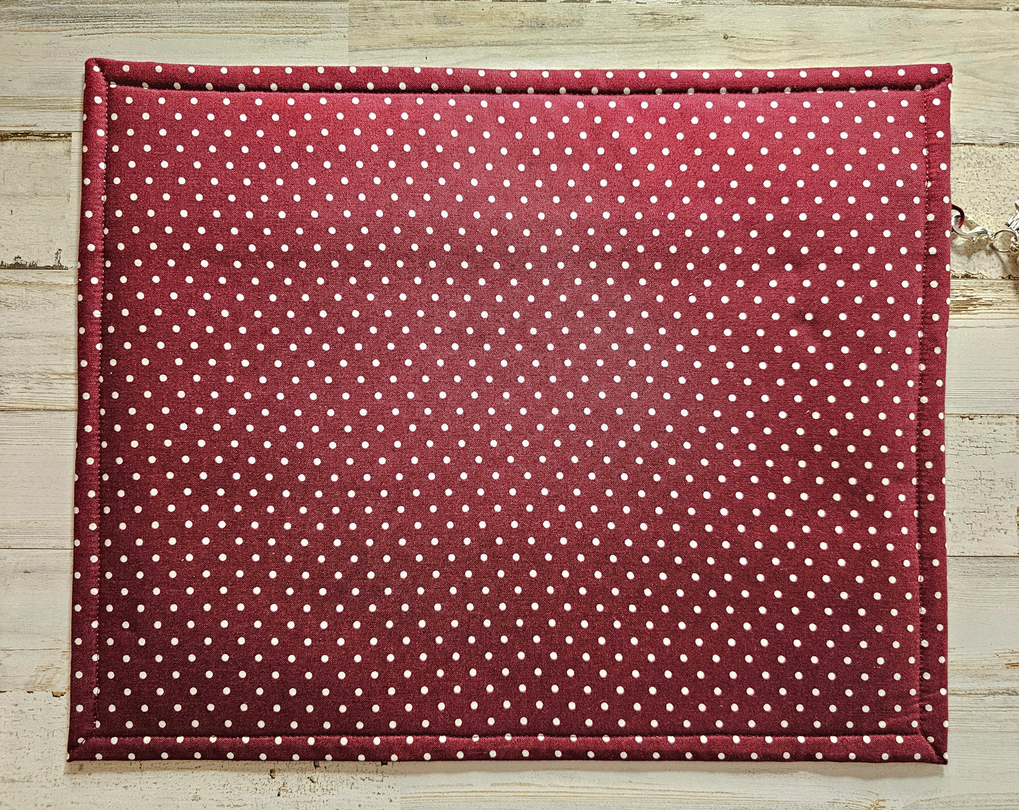 Project Bag 11" x 14" - Vinyl Front - Floral - Discounted
