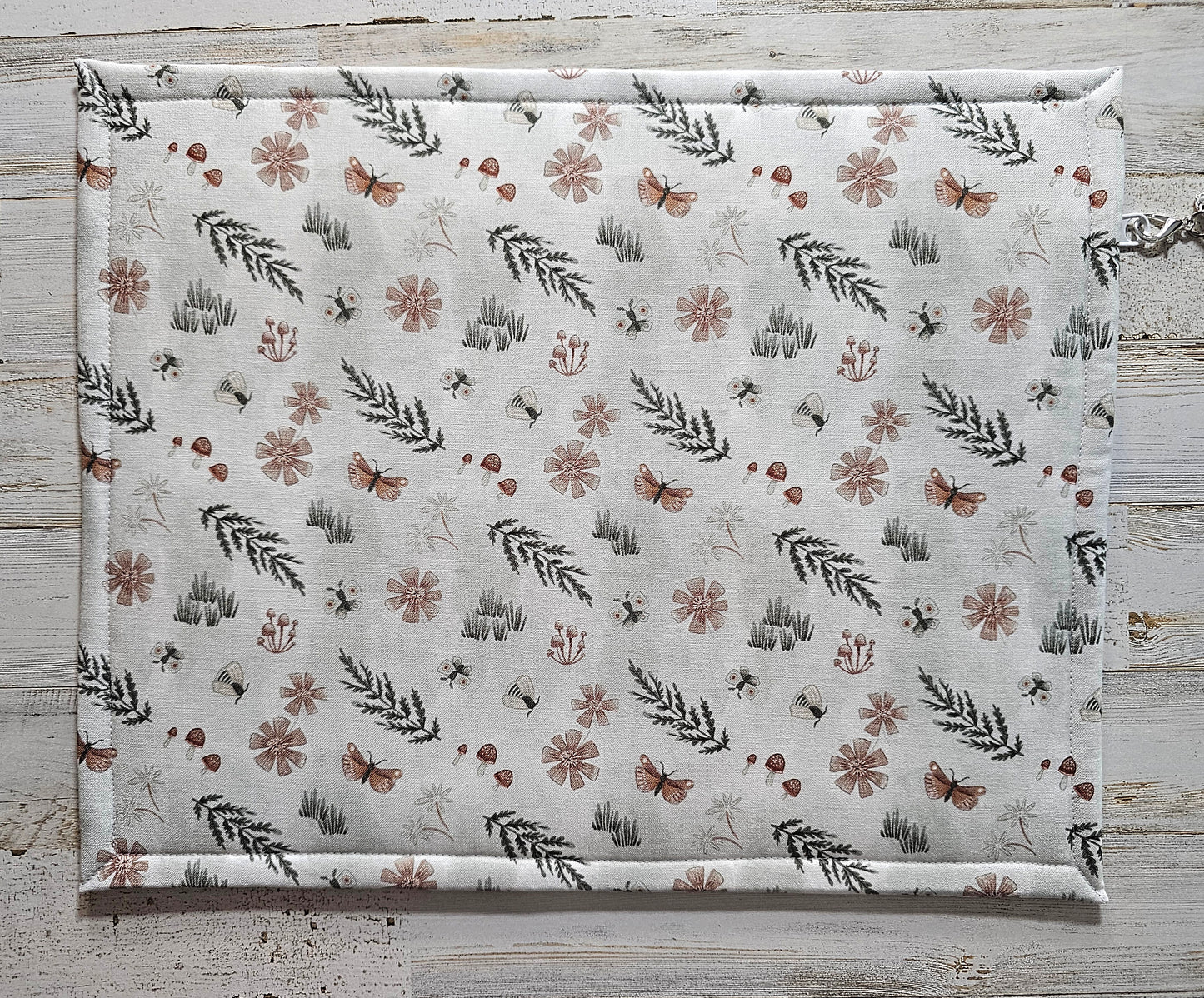 Project Bag 11" x 14" - All Cloth - Floral