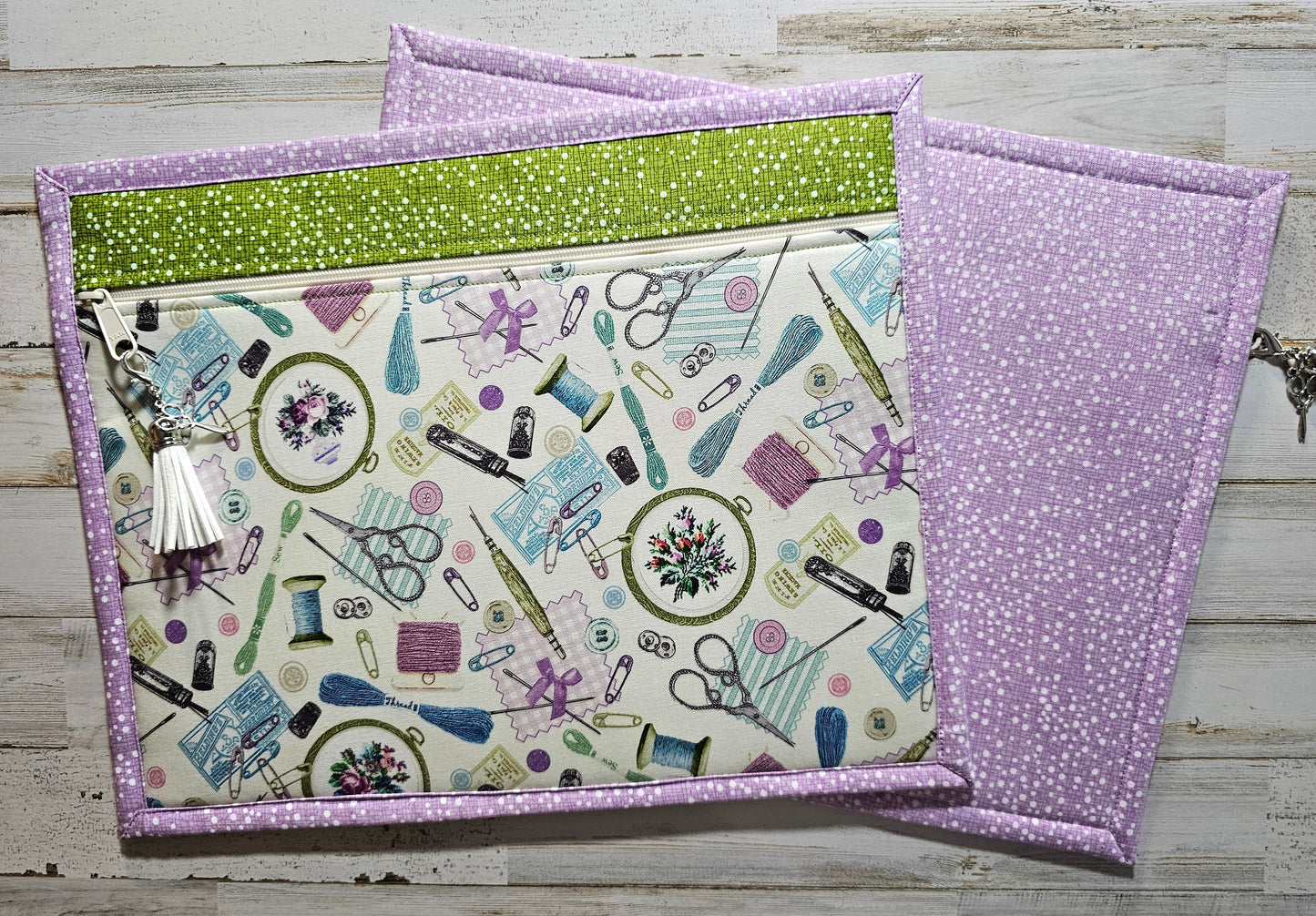 Project Bag 11" x 14" - All Cloth - Stitching