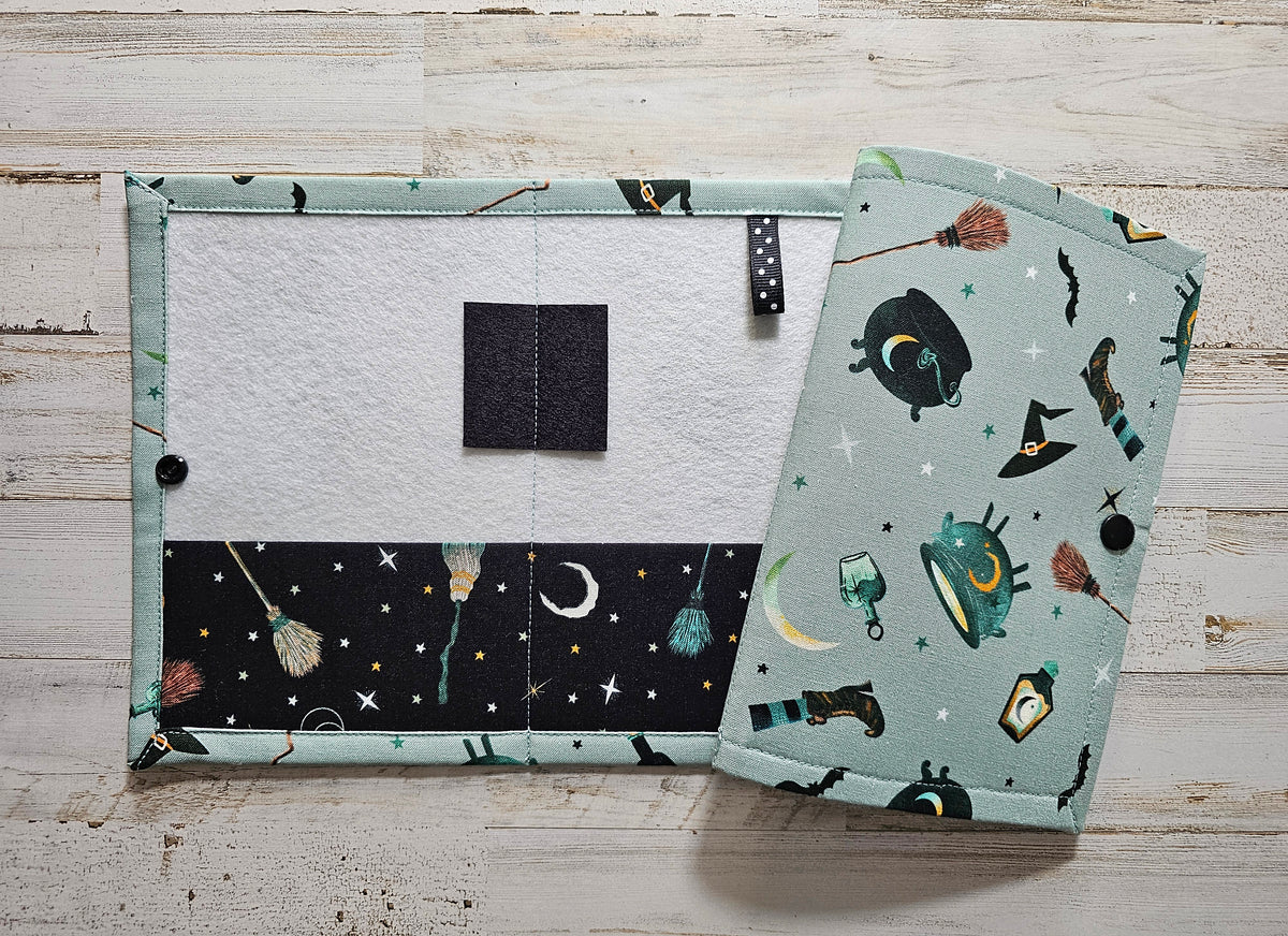 Thread Keeper - Halloween in Teal and Black