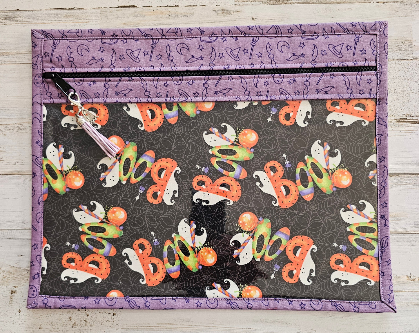 Project Bag 11" x 14" - Halloween - Boo