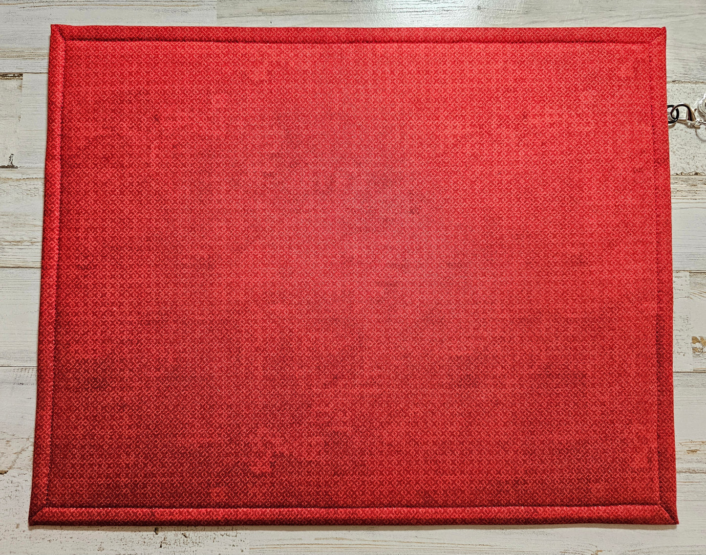 Apple Project Bag w/red back