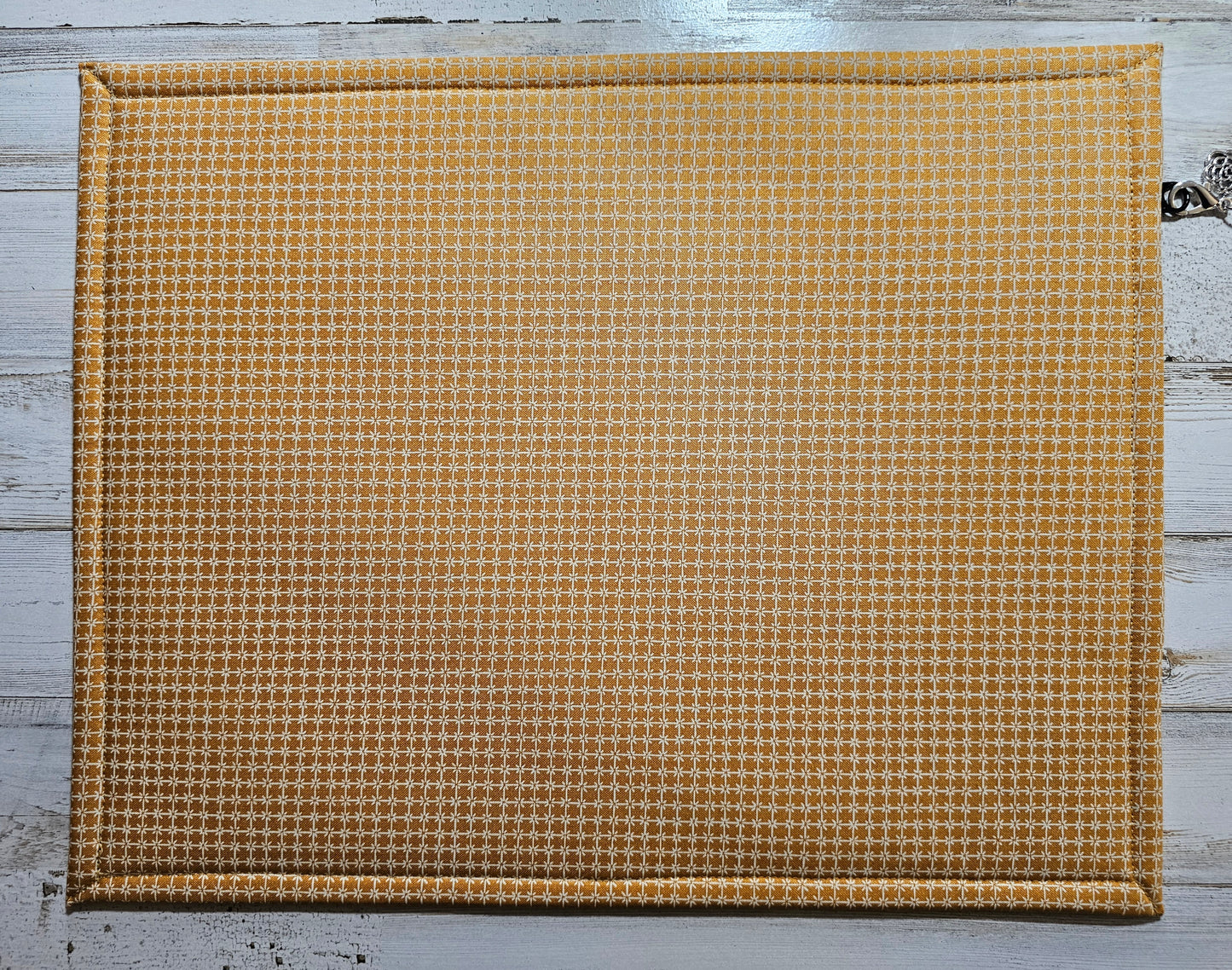 Apple Project Bag w/yellow back