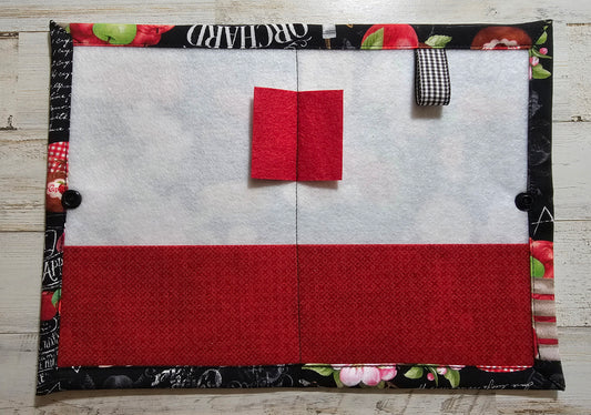Thread Keeper - Apples w/red pocket