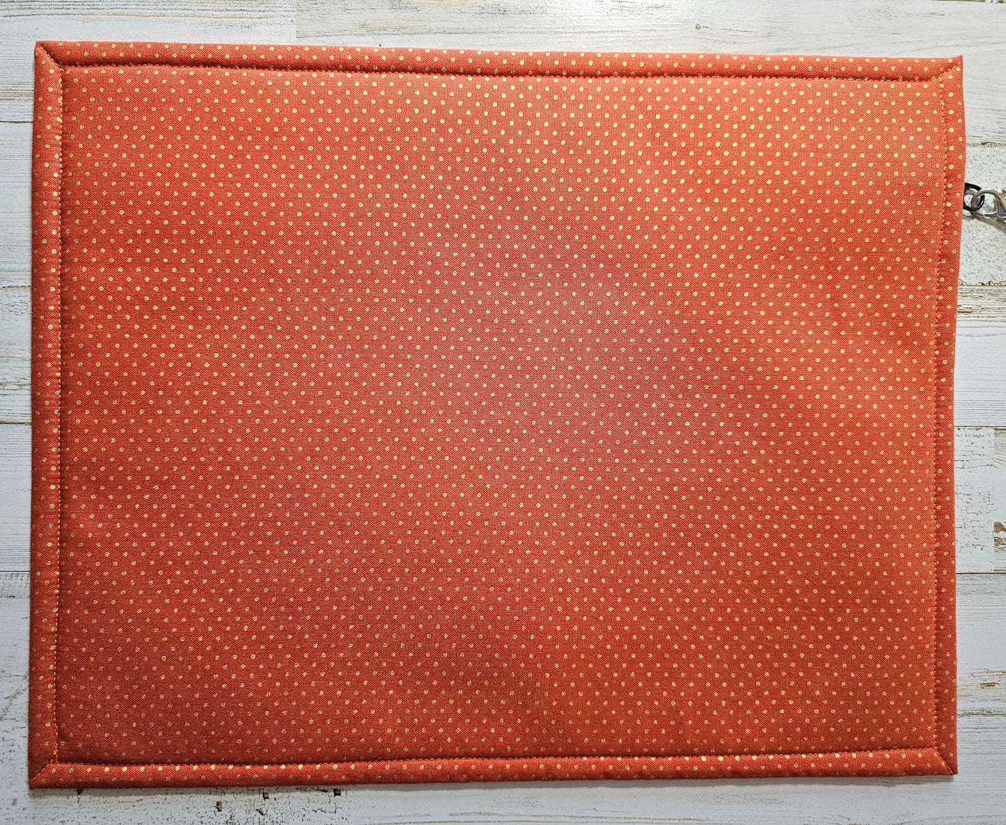 Project Bag 11" x 14" - Fall Leaves with blue zipper casing - Discounted