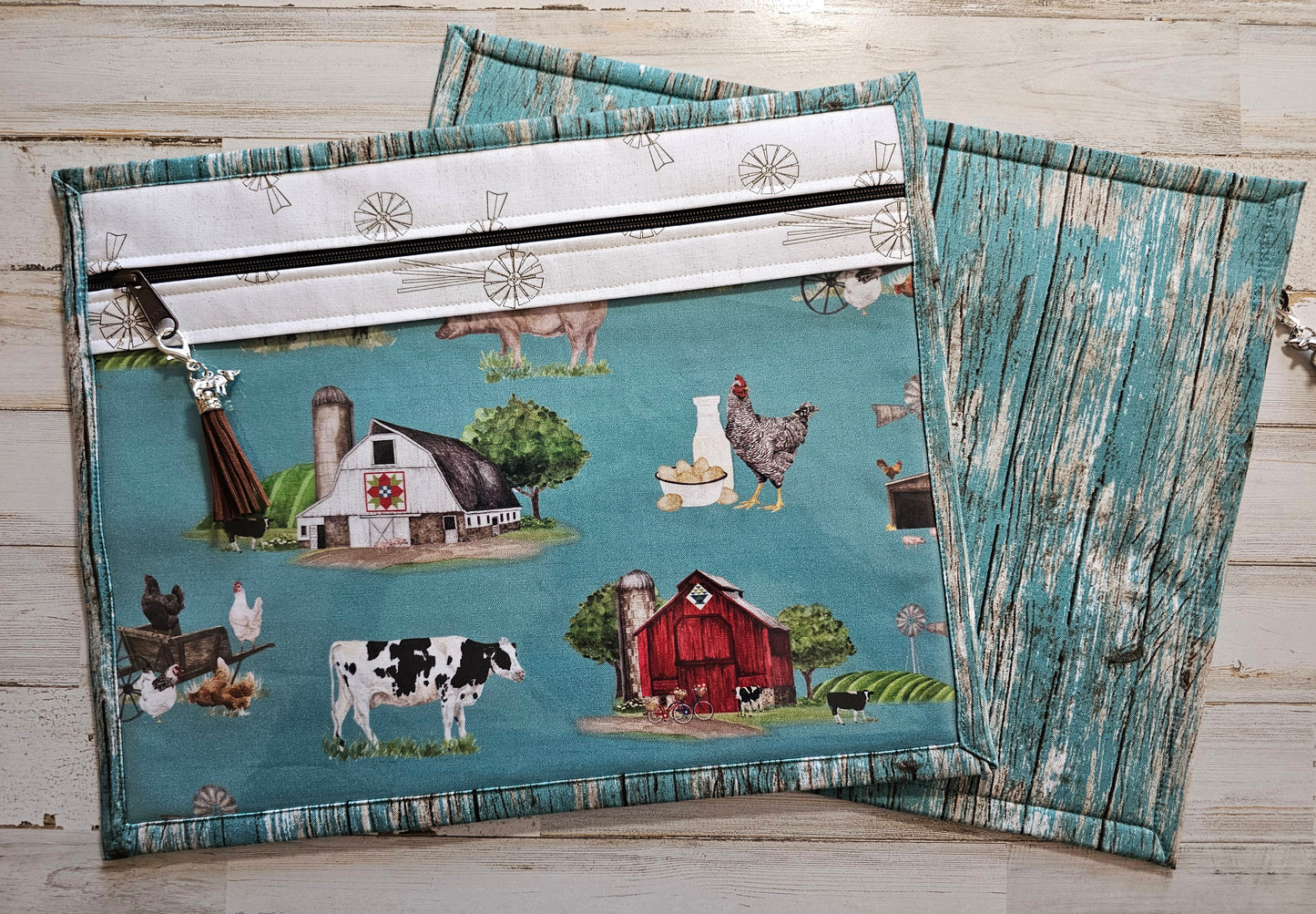 Project Bag 11" x 14" - Barns and Farm Animals