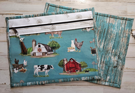 Project Bag 11" x 14" - Barns and Farm Animals