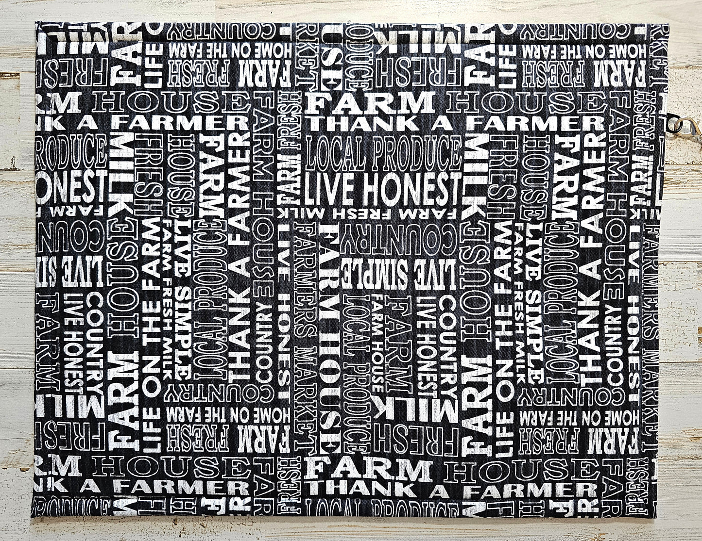 Project Bag 11" x 14" - Barns and Farm Animals with Farm Words