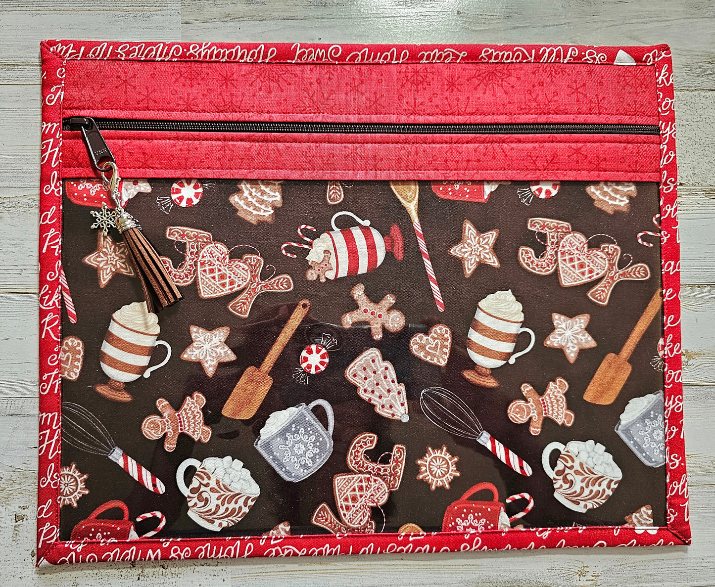 Project Bag - 11" X 14" - Christmas Goodies