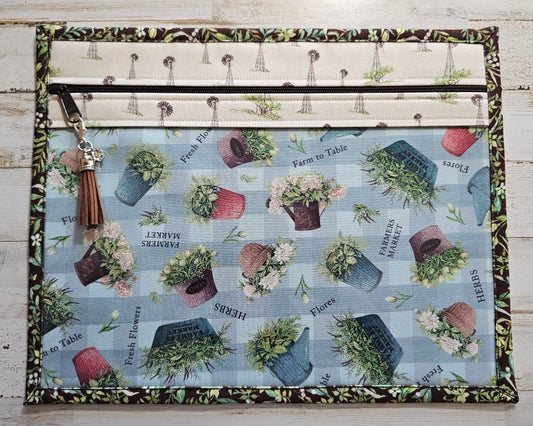 Project Bag 11" x 14" - Potted Plants