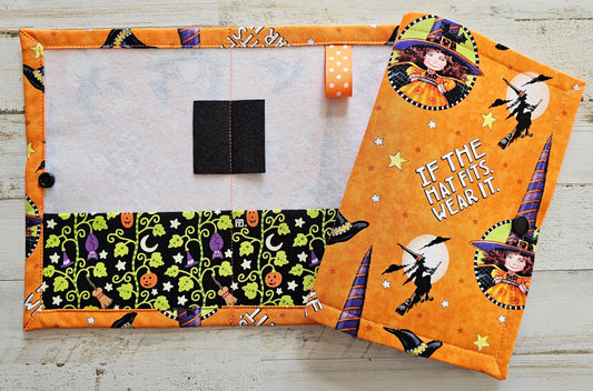 Thread Keeper - 8" x 11" - Mary Engelbreit Halloween Fabric