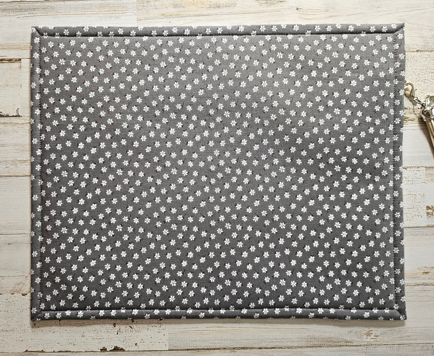 Project Bag 11" x 14" - Vinyl Front - Floral - Discounted