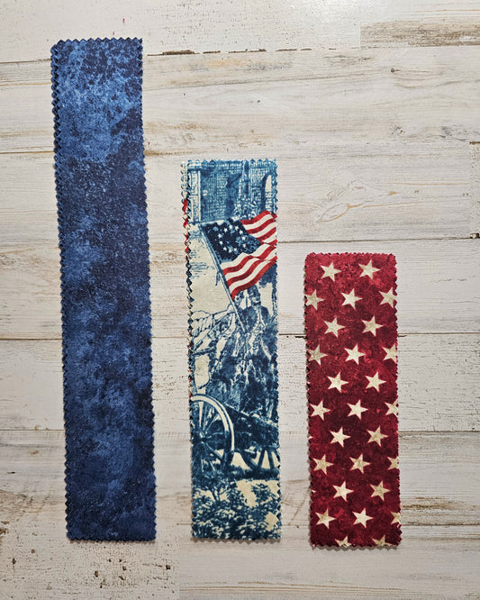 Fabric Guards for Q-snaps - Set of 3 sizes - Patriotic
