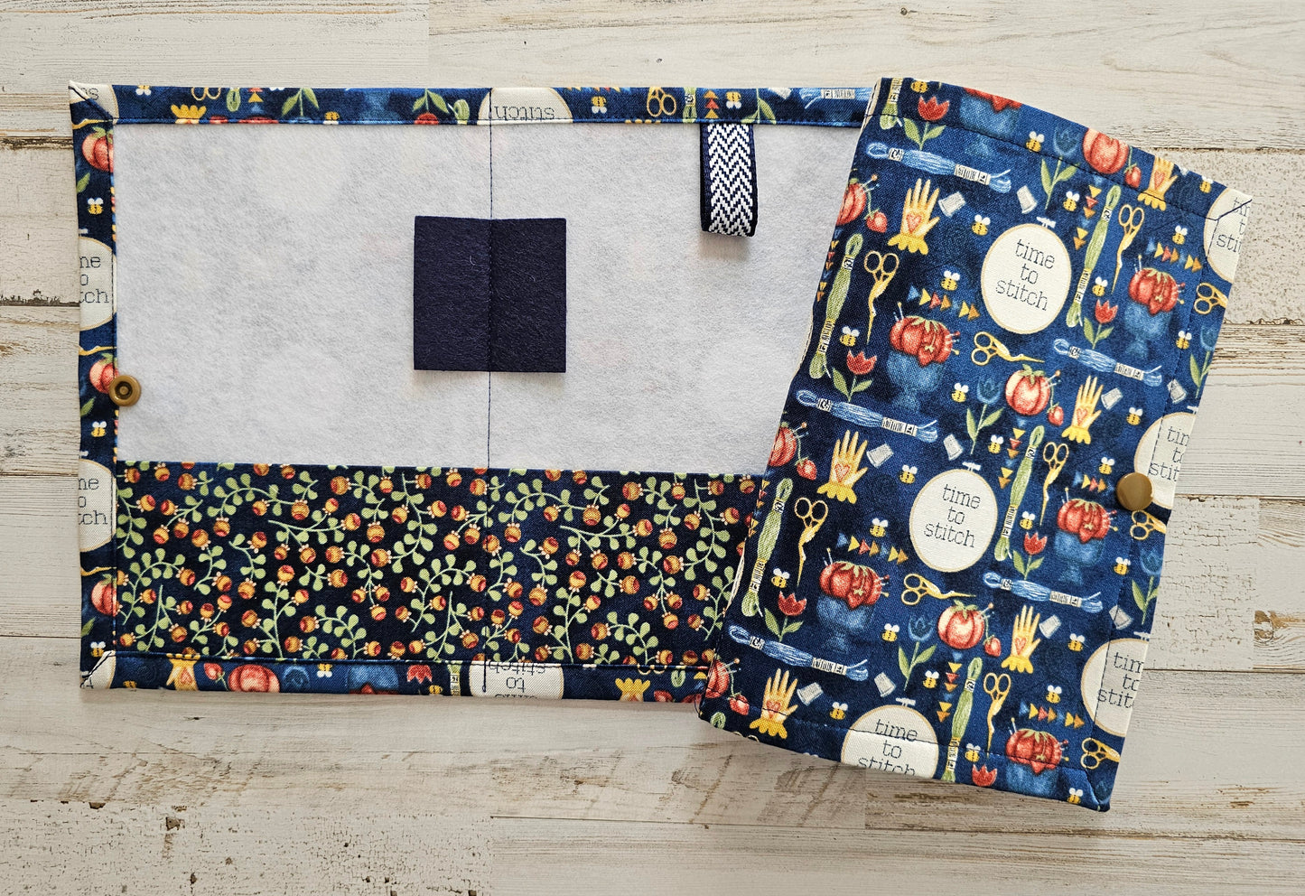 Thread Keeper - Teresa Kogut - Stitchy Bird fabric - Discounted