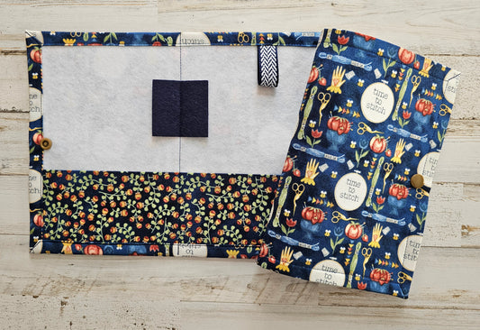 Thread Keeper - Teresa Kogut - Stitchy Bird fabric - Discounted
