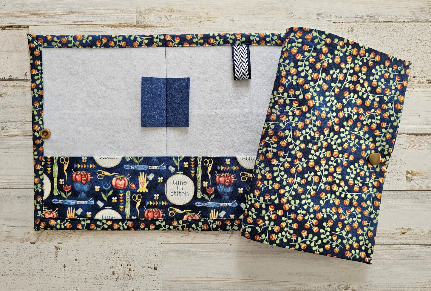 Thread Keeper - Teresa Kogut - Stitchy Bird fabric - Discounted