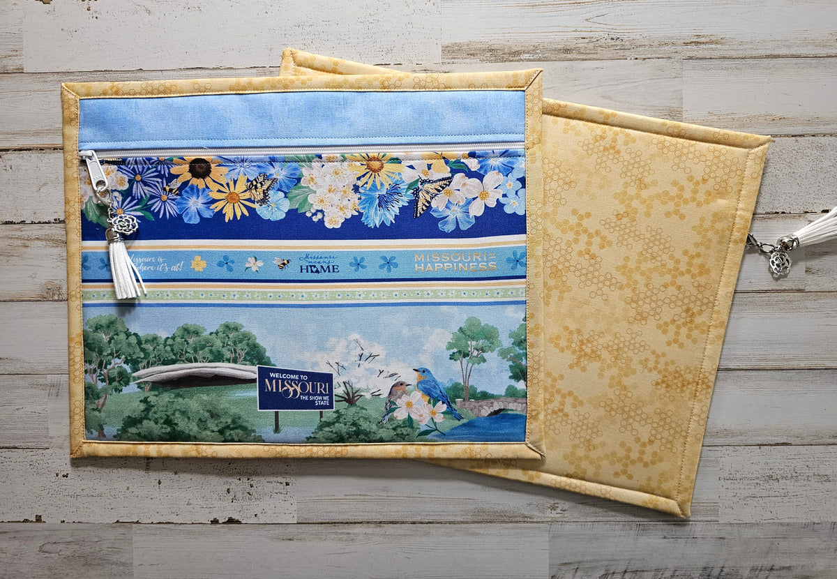 All Cloth Project Bag - 11" x 14" - "Missouri"