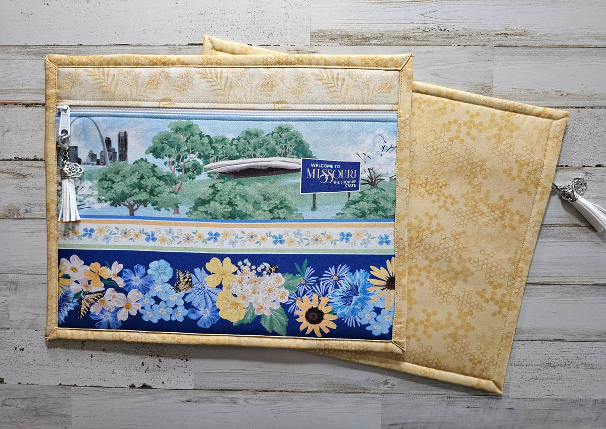 All Cloth Project Bag - 11" x 14" - "Missouri"