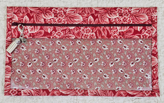 Variations on Red Floral - 6.5" x 11" Pouches