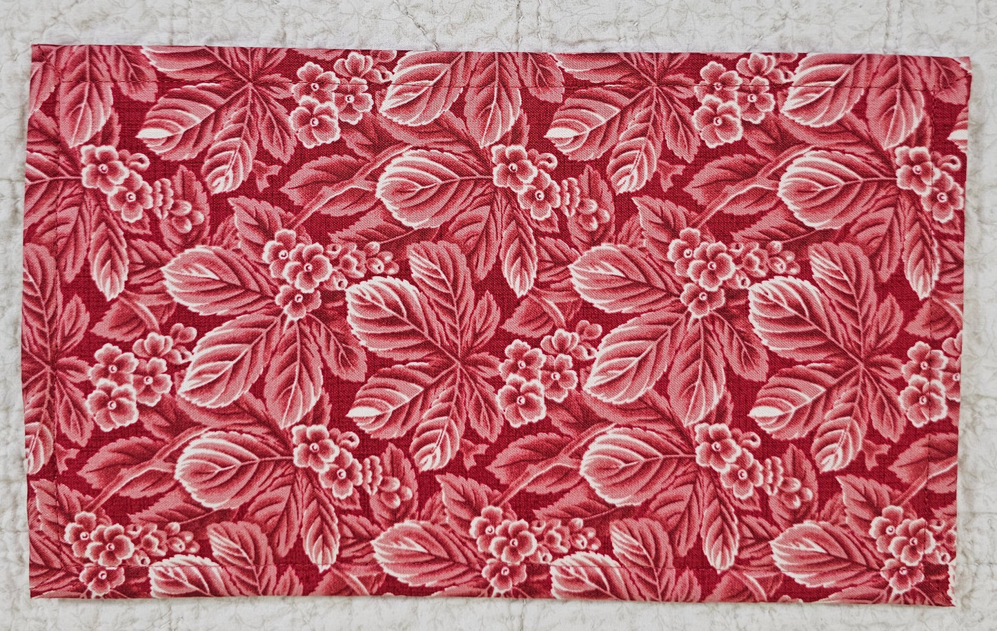 Variations on Red Floral - 6.5" x 11" Pouches